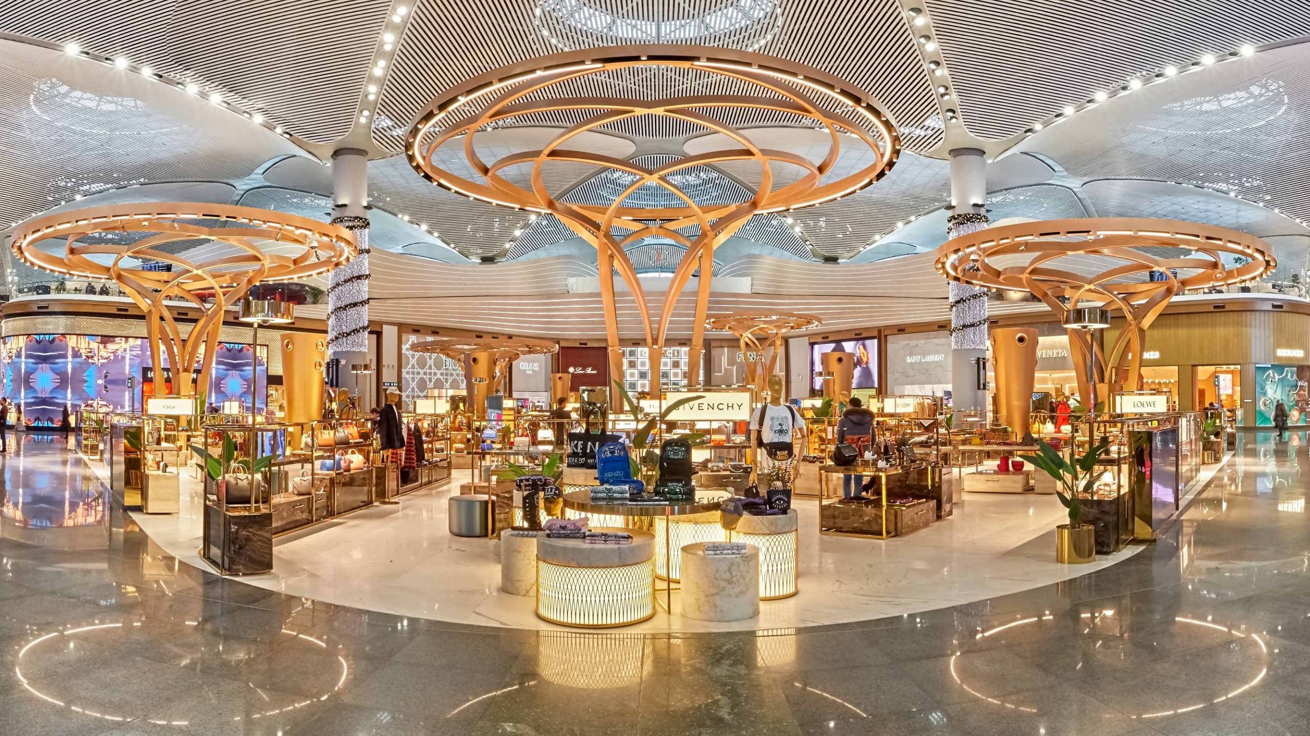 on location atu hails benchmark luxury square at official opening at istanbul airport atu duty free