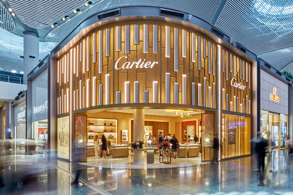 Cartier opens its largest boutique in travel retail at Istanbul Airport